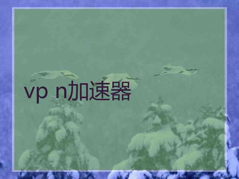 vp n加速器