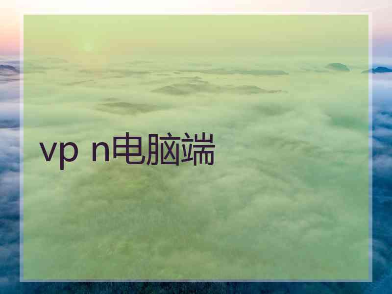 vp n电脑端