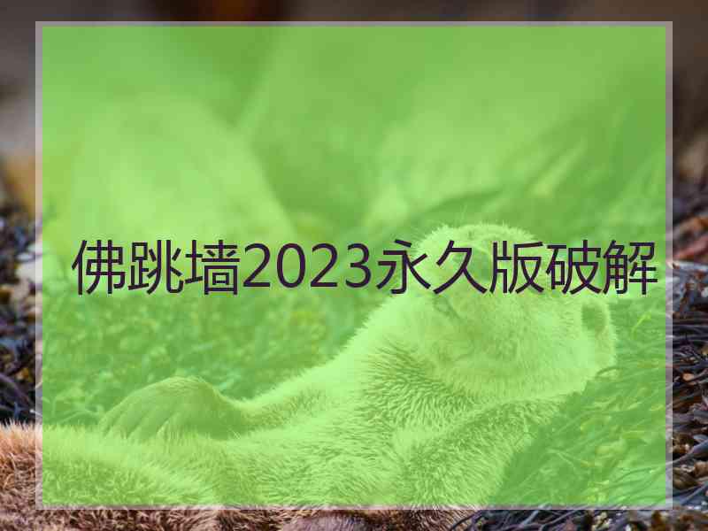 佛跳墙2023永久版破解