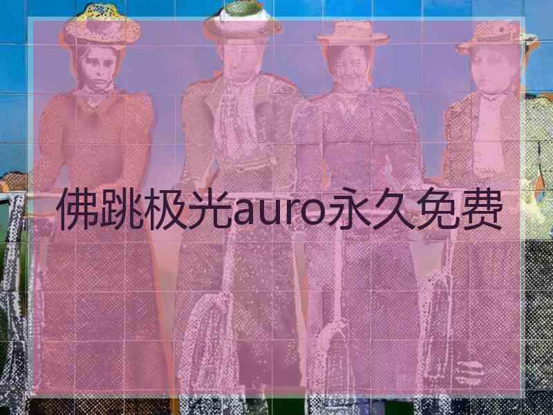 佛跳极光auro永久免费