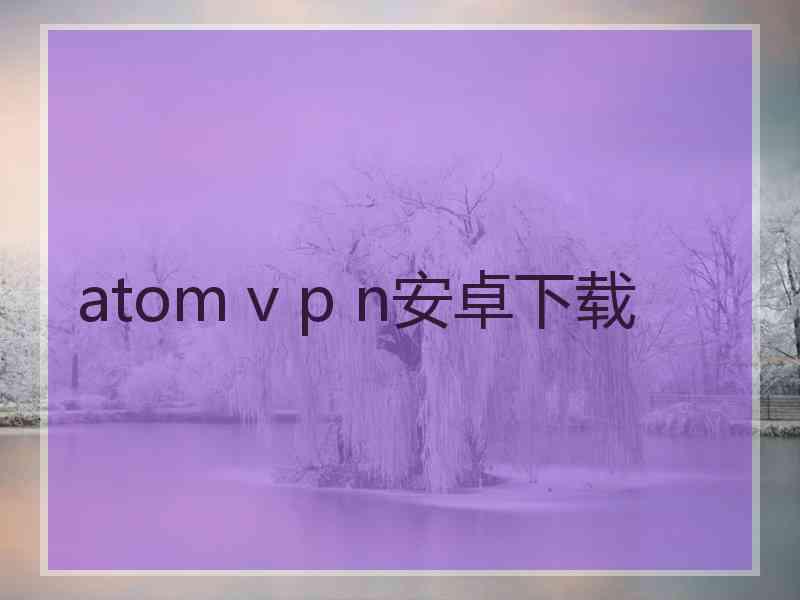 atom v p n安卓下载