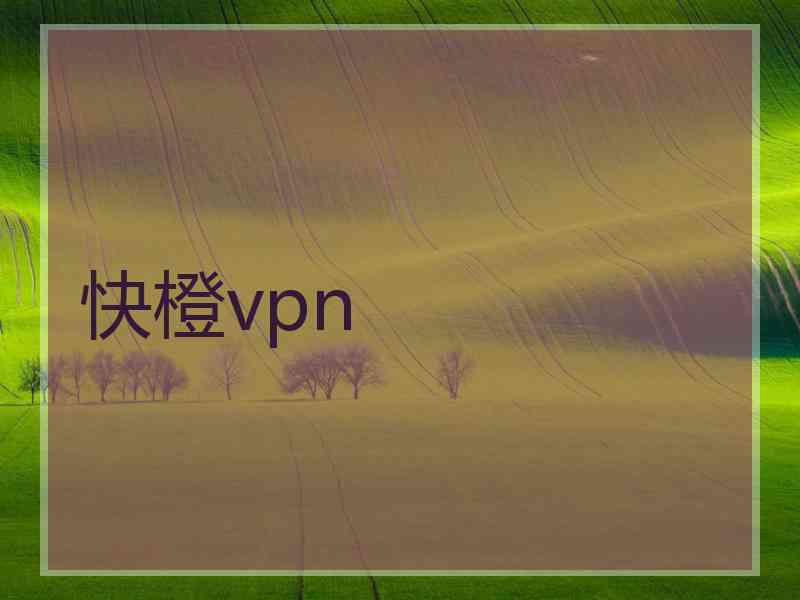 快橙vpn