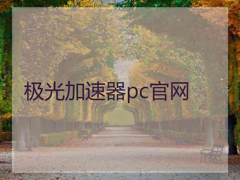 极光加速器pc官网