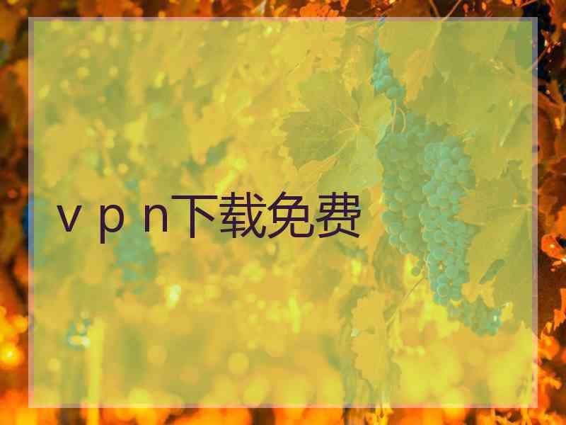 v p n下载免费