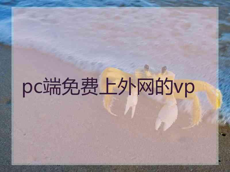 pc端免费上外网的vp