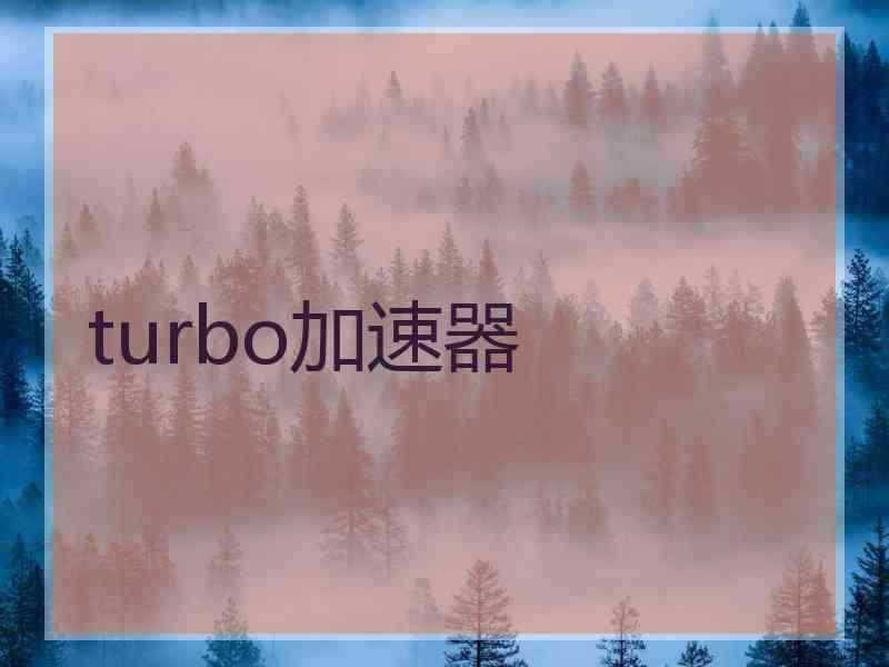 turbo加速器