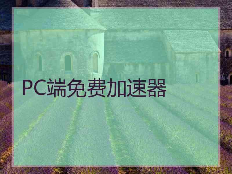 PC端免费加速器