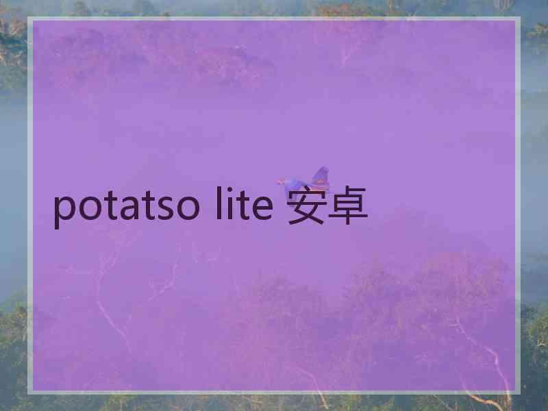 potatso lite 安卓