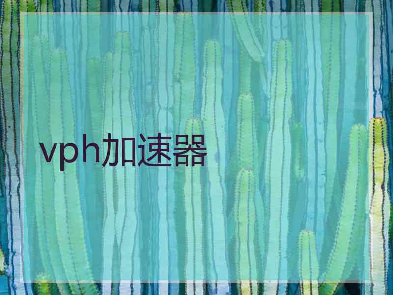 vph加速器