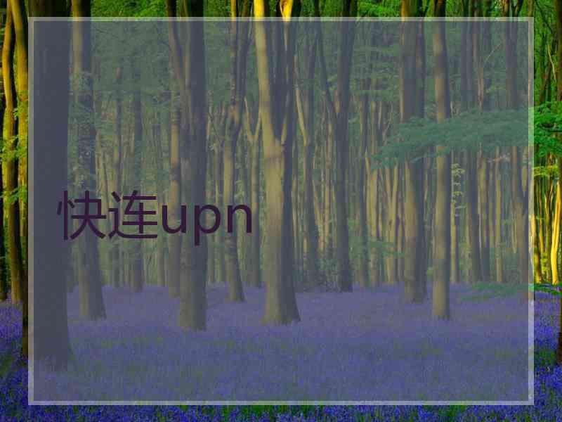 快连upn