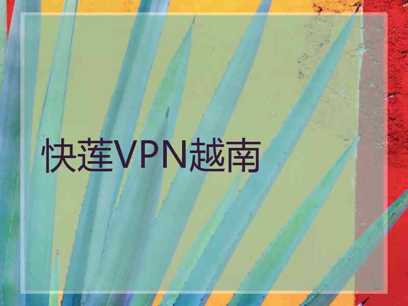 快莲VPN越南