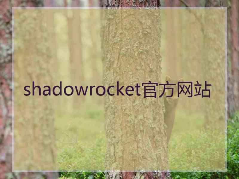 shadowrocket官方网站